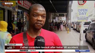 Elevator Fall | Father considers lawsuit after twins' lift accident