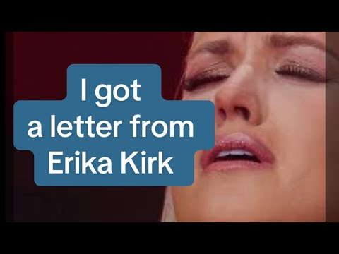 Erika Kirk sent me a letter