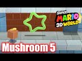 Super Mario 3D World World Mushroom 5 Back To Hands On Hall All Stars 100 Walkthrough