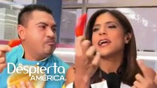 ¡Francisca aceptó el reto del Chile Mayor y casi se ahoga! ¡Francisca aceptó el reto del Chile Mayor y casi se ahoga!
