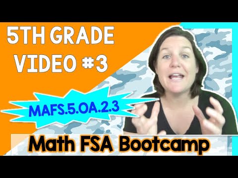 5TH GRADE | Math FSA Bootcamp | Video #3 -...