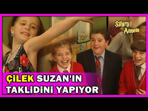 Çilek, Suzan'ın Taklidini Yapıyor! - Sihirli Annem 57.Bölüm
