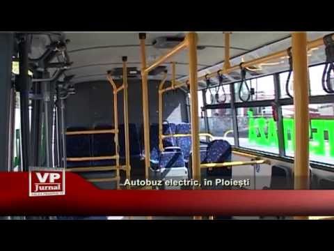 Autobuz electric, in Ploiesti
