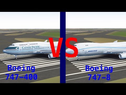 [COMPARISON] Boeing 747-400 VS Boeing 747-8