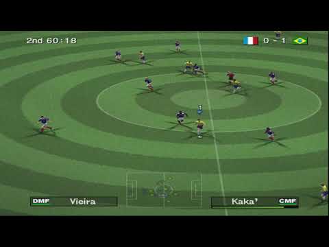 Pro Evolution Soccer 6 (Europe) ps2 pes 2006 (France vs Brazil)