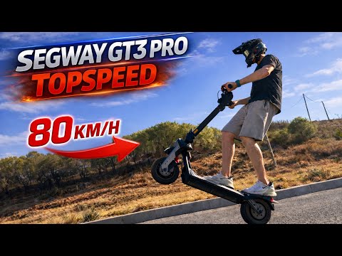 80kmh E-Scooter! Segway GT3 Pro Topspeed!