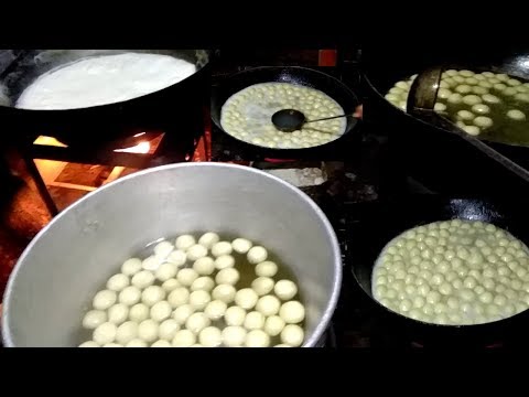 1000's SOFT RASGULLA PREPARATION for Marriage Occasion | Famous BENGALI Sweet Kolkata Street Video