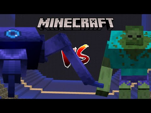 อัศวินแมลงไวรัสยักษ์ ปะทะ ซอมบี้กลายพันธุ์ Knight Bug VS Mutant Zombie | Minecraft Mobs Battle