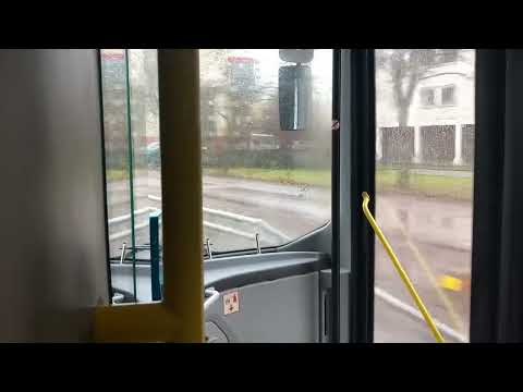 Bus ride linje 2 från Vinggatan till Kraftverket