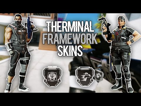 Y7S2 Vector Glare EXCLUSIVE Therminal Framework BUNDLES - In-game Showcase - Rainbow Six Siege