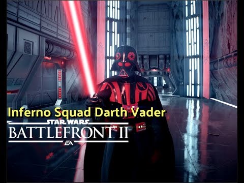 Inferno Squad DARTH VADER Star Wars Battlefront 2 pc mod 4K
