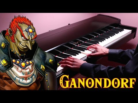 The Legend of Zelda - Enter Ganondorf, Ganondorf's Theme, Game Over - Piano Video