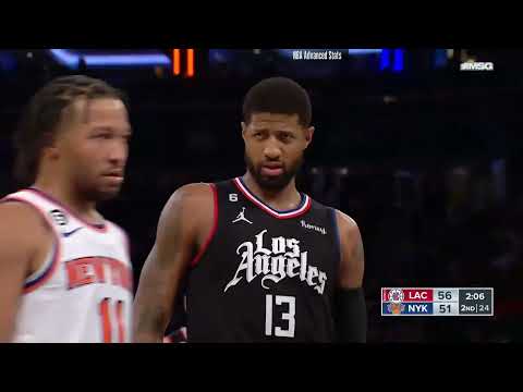 Paul George 30 pts 8 reb 5 ast vs New York Knicks | 2023-02-04