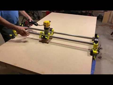 MPCNC Lowrider 2 Assembled on New Table