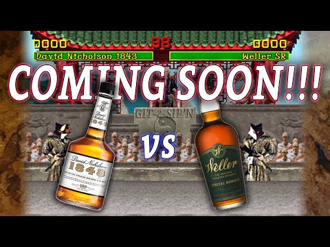 😠 🤜Bourbon Kombat David Nicholson 1843 vs Weller SR 👊🥷👊 #WhiskeyGenius