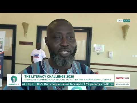 Literacy Challenge 2026: Sponsors Praise Channel One TV and Citi FM