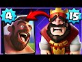 Maxed Player RESETS to LEVEL 4 Hog Rider in Clash Royale