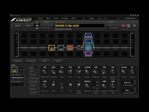 Free AX8 80's Rack Preamp Bundle