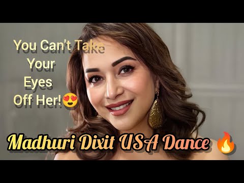 Madhuri Dixit's Magical Dance | Madhuban Mein Radhika Nache Re | USA Tour 2025