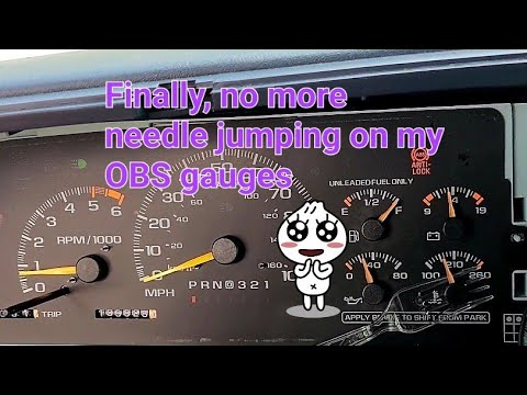 96 Yukon - Dash Gauge Cluster Repair - No more bouncing needles!