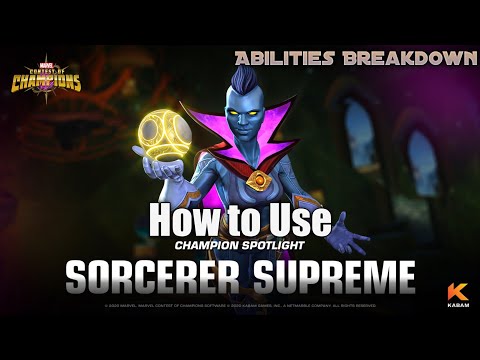 How to use Sorcerer Supreme | Full Breakdown | Marvel Contest of Champions