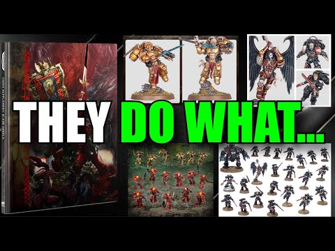 THIRSTY Warhammer 40k Fans... About to RAGE when they SEE THIS!!! Games Workshop Blood Angels Rules