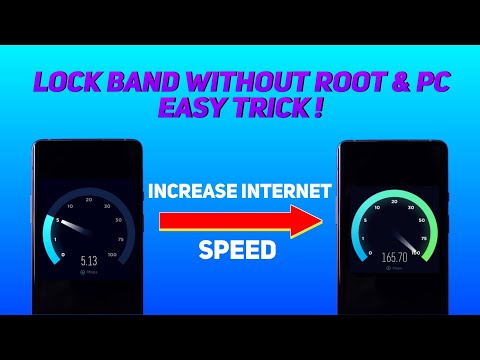 How To Lock Band in Android | Increase Internet Speed 2023