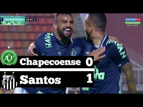 Chapecoense 0 X 1 Santos - Melhores Momentos.