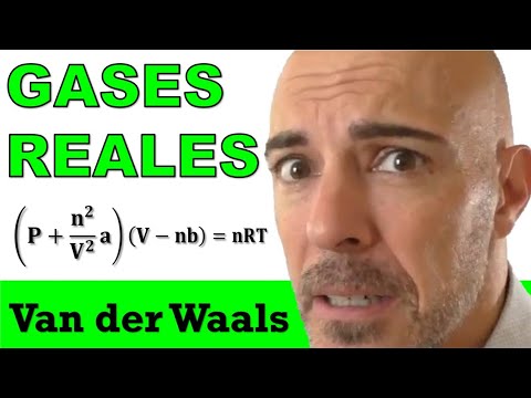 GASES REALES. ECUACIÓN DE VAN DER WAALS. Hallar la presión