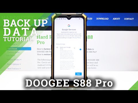 How to Allow Google Backup in DOOGEE S88 Pro – Back Up Data