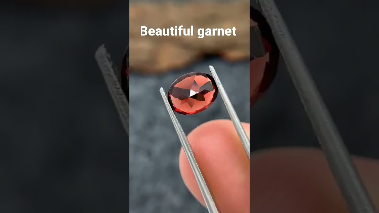 beautiful garnet stone weight=2.35price=$17
