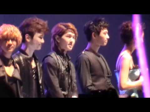 101023 Korean Pop Night Concert SHINee - Ending