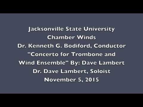 Concerto for Trombone and Wind Ensemble - Lambert