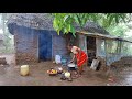 Beautiful RAINY ️ Morning In Our African Village Cooking A Fresh Organic Breakfast