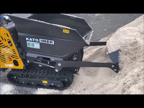 Motocarriola Cingolata KATOIMER CARRY 107 Dumper Autocaricante Honda - Nuovo Modello