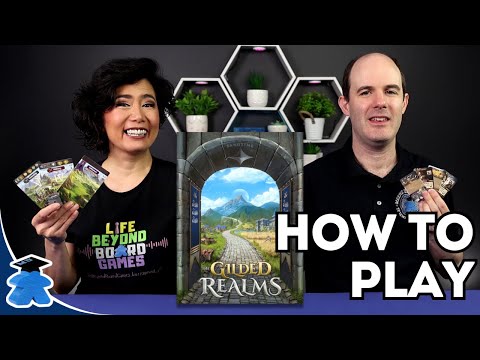 The Gilded Realms - Official How to Play Board Game. Complete, Clear and Concise.