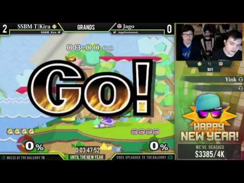 Melee @ the Balcony 78 - Grands ft. Kira (Fox) VS Jago (Ice Climbers)