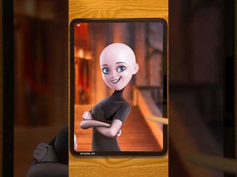 Mavis transformation #hoteltransylvania #digitalart #art #shorts