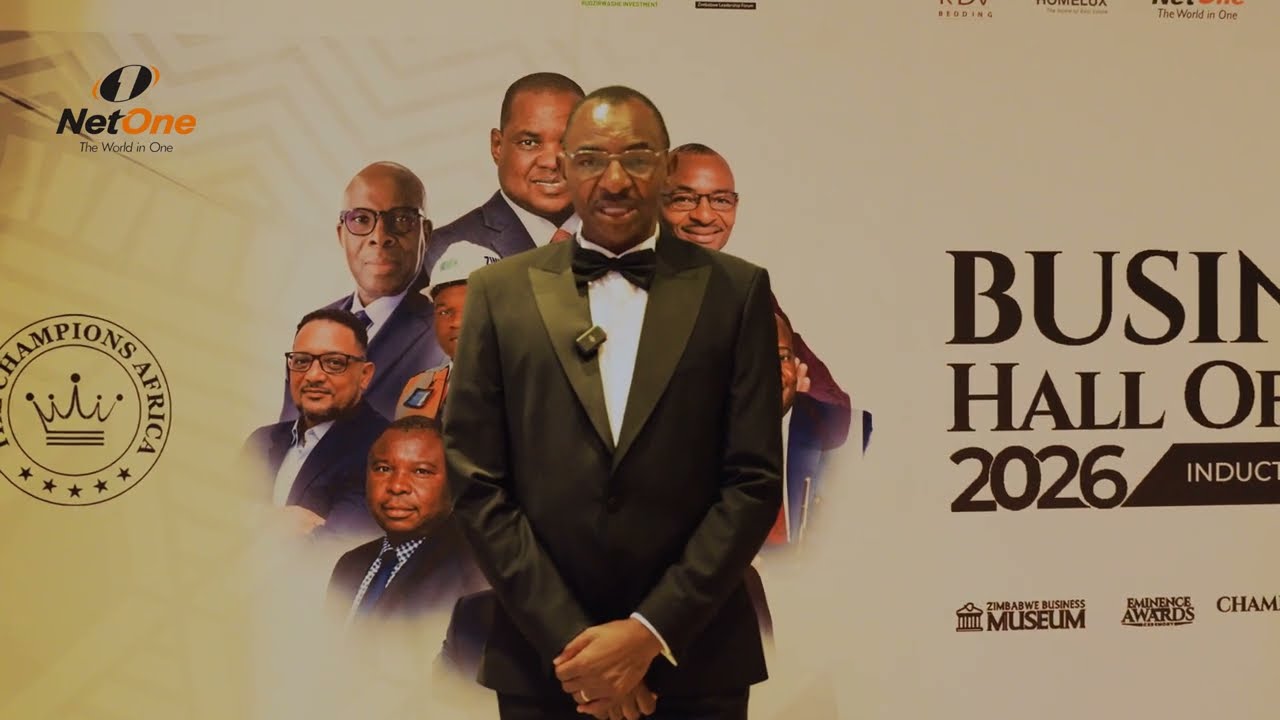 National Business Hall of Fame - NetOne Group Chief Executive Officer, Eng. Raphael Mushanawani