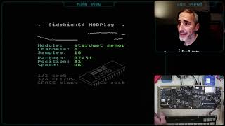 C64 - Sidekick64 MOD file playback