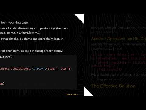 Selecting Huge Lists from a Database with Composite Primary Keys Made Easy