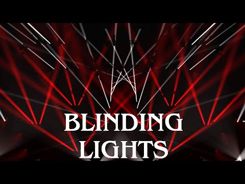 Blinding Lights The Weeknd - Lightshow GrandMA on PC/3D