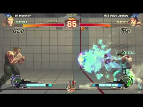 SSF4: BT Dieminion vs MCZ Daigo Umehara - SF25th Finals - Winners Round 2