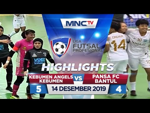 KEBUMEN ANGELS KEBUMEN VS PANSA FC BANTUL (FT: 5-4) - Highlights Liga Futsal Profesional 2020