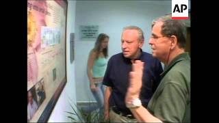 Nobel Chemistry prize winner continues his work in defiance of rockets barrage