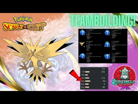 Let's TEAMBUILD with Zapdos! | Pokemon Scarlet & Violet VGC | Regulation D
