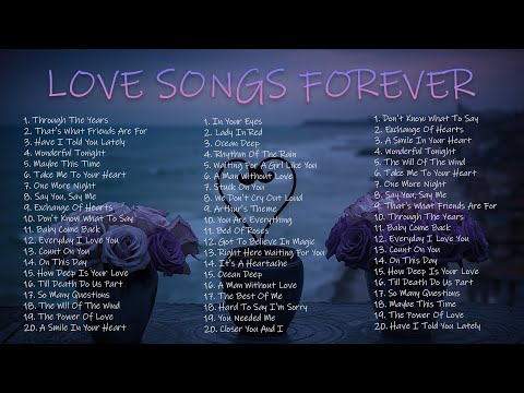 Best Old Love Songs 70s 80s & 90s - Best Love Songs Forever - Romantic Love Songs Of All Time
