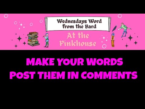 Wednesdays Word Game at the Pinkhouse | Week of 5/11/2022 | Lynie Gainous | Pinkhouse