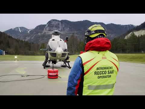 Vermisstensuche mit dem RECCO SAR Helikopter-Detektor