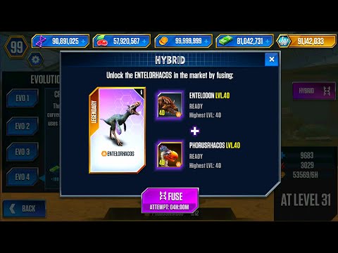 NEW UNLOCK PHORUSRHACOS TODAY | JURASSIC WORLD THE GAME